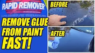 How to Remove Stuck on Vinyl Wrap Adhesive ⏱️ FASTEST METHOD!!