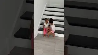 Dad catches daughters playing in moms lipstick and mom gets angry #shorts