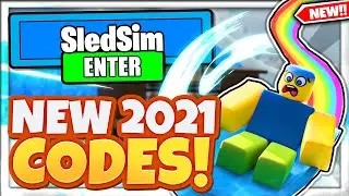 (2021) ALL *NEW* SECRET OP CODES! Sled Simulator Roblox