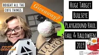 Huge Target Dollar Spot Haul | Fall & Halloween 2019 👻🎃🎯