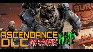 COD AW Exo zombies Infection - gameplay - ascendence DLC map pack