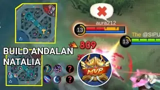HARD CARRY|NATALIA GENDONG TIM BLUNDER‼️TOP GLOBAL 1 NATALIA