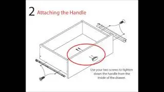 Altra Assembly Tip Videos - How to attach Drawer Slides Part 2