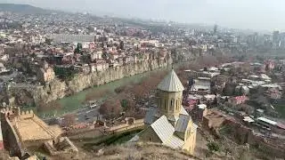 Old Tbilisi view from Narikala Castle