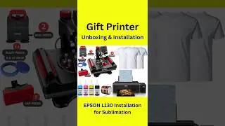 Sublimation Printer Unboxing & Installation | Step by Step Setup Guide Telugu #sublimationtutorial