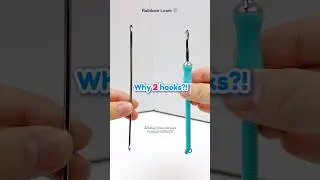Зачем нужны два крючка для вязания резинками? 🤔 Какой из них у вас?