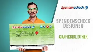 Spendenscheck Designer - Grafikbibliothek