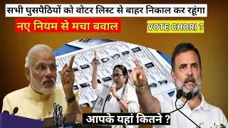 Nationwide Voter Verification in India | SIR 2025 EXPOSED|FAKE VOTERS