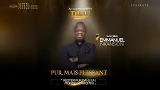 FBM | ACD | Rester pur dans un monde corrompu Ev. Emmanuel N. Pr. Romano D.