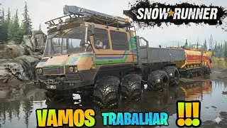 SNOW-RUNNER-FAZENDO DINHEIRO/GAMEPLAY 
