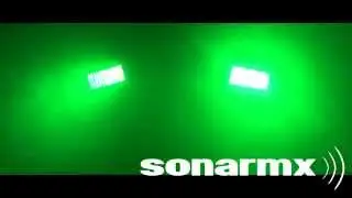 Panel ca&ntilde;on de led RGB con control DMX