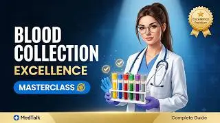 Excellence in Blood Collection 🩸 Complete Phlebotomy Masterclass | MedTalk by Mr S