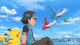 Ash vs His Dad Final Fight|| Ash become Pokemon master || Ash vs Leon