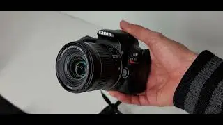 Canon EOS Rebel SL2 DSLR Camera w/ 18-55mm Lens 2 Batteries Charger