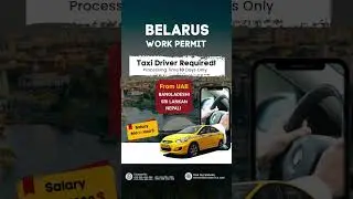 🚕 Belarus Work Permit &ndash; Taxi Drivers Wanted!