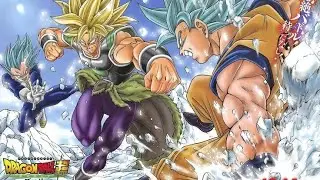 Dragon Ball Super - Goku, Vegeta, And Broly Are Training