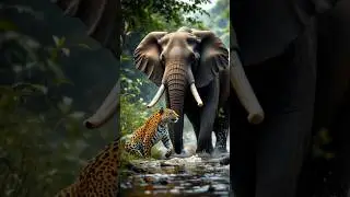 Elephant attack⚡#trending #shorts