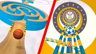 ⚽🔥🏀Epic Race Going Balls Vs Action Balls Gameplay #5