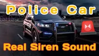 Police car siren sound effect. Real police Car sound. Police car ringtone ft. Sound FX.