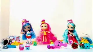 Stop motion Shopkins Chef Club Shoppie opens surprise blind bags
