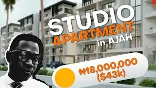 ₦18 Million Naira ($43k)  Studio Room  Apartment in Ajah Lagos Nigeria