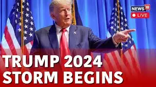 Donald Trump Speech Today | Trump Targets Biden At Election Rally In Georgia | Trump News | N18L