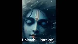 Dhimahi | Part 289 | Mahabharath Katha | Konkani | Smt Manur Bharathi Laxman Kamath |