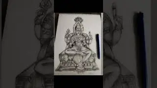 அம்மா😍 #maariamman #amman #drawing #art