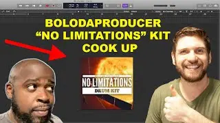 MAKING A BEAT WITH BOLODAPRODUCER DRUM KIT 