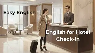 What to Say at a Hotel | Easy English Hotel Check-in Conversation