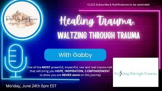 Healing Trauma with Gabby #waltzing #recovery #childhoodtrauma #healingmodalities #cptsd #ptsd