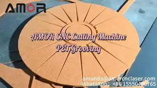 How to grooving sharp line on acoustic panles digital cutting machine #cncmachine #acousticpanel