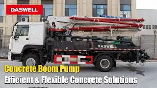 Concrete Boom Pump: Powerful and Efficient Concrete Pump for Your Construction Projects