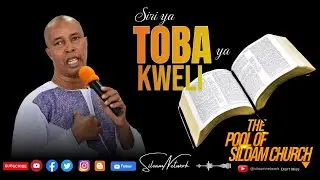 #SIRI YA TOBA YA KWELI@sautiyaagizo #subscribe @siloamnetwork #gospel #trending #siloam