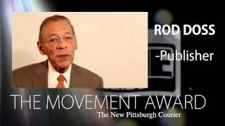The New Pittsburgh Courier | 2012 Shyne Award Honoree | THE MOVEMENT AWARD