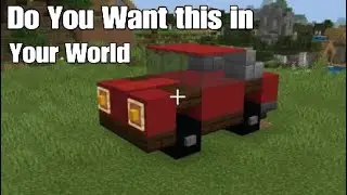 Minecraft: Simple Car Tutorial