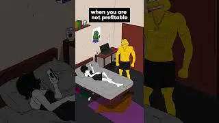Non-profitable Trader.😂😭 #memecoin #crypto #bitcoin #meme #pino #solana #trading #business #money