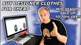 How To Buy Designer Clothes for Cheap | Summer 2019 Sale | Siberia Hills, Off White, A Cold Wall