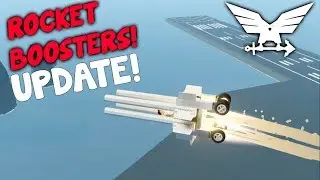 Rocket Boosters Update!  -  Stormworks: Build and Rescue  -  UPDATE V0.7.18