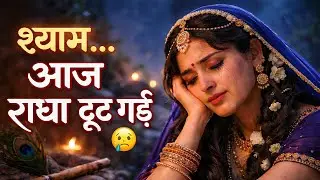 “श्याम… आज राधा टूट गई 😢 | भावुक राधा कृष्ण भजन”