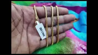 Gold plated ad chain set unique collection 💃💃#fasion #trending #onlineshopping #fashion 