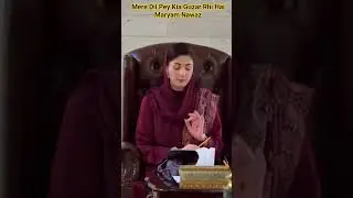 Что происходит в моем сердце, Марьям Наваз? #pmln #cmpunjab #maryamnawaz #punjab