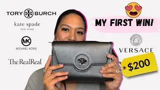 Designer Bags Haul 2023 | Versace | Tory Burch | TheRealReal Shopping Tips #shopping #Designerbags