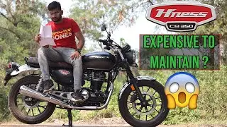 Honda Highness CB350 | 1st Service Cost | Accessories & Spare Parts Prices | Expensive to maintain?