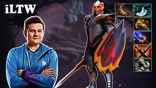 iLTW - Dragon Knight Midlane with 23savage vs Quinn and Ame | Dota 2 7.29d Gameplay