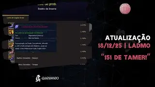 ATT. LADMO - 18/12/25 | BURN 2000% XP, EVENTO DE FARM, EXTRATOR POR CASH & MAIS