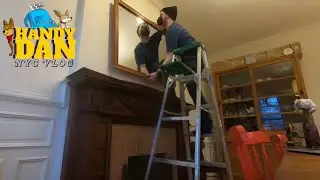 A Day in the Life of a Handyman in NYC: A Day In Brooklyn (Caulk a Shower / Hang a Samsung Frame TV)