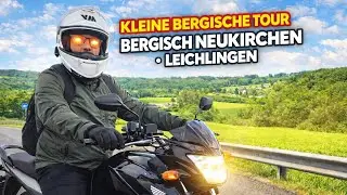 Honda CB125F kurz Tour/Bergisch Neukirchen,Leichlingen. Sommer im Winter #motovlog #bikelife #biker 