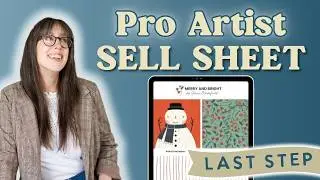 Turn Your Holiday Art into a Pitch-Ready Sell Sheet