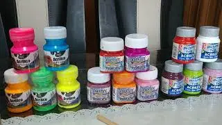 PINTURAS TEXTILES Y ACRÍLICAS CON DORYLU